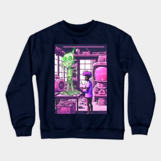 Weird Robot Crewneck Sweatshirt